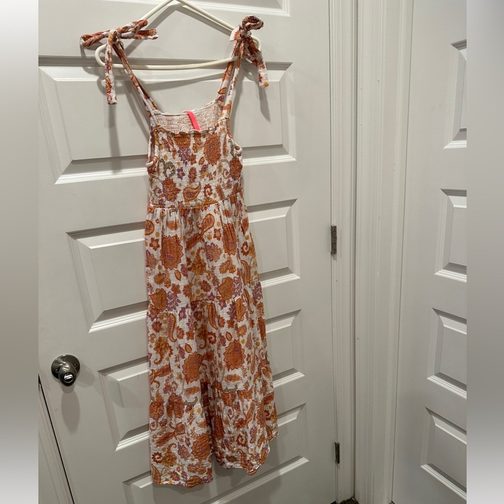 Seafolly girls 12 love paisley 3 tiered maxi OR women’s xs/s - Picture 6 of 15